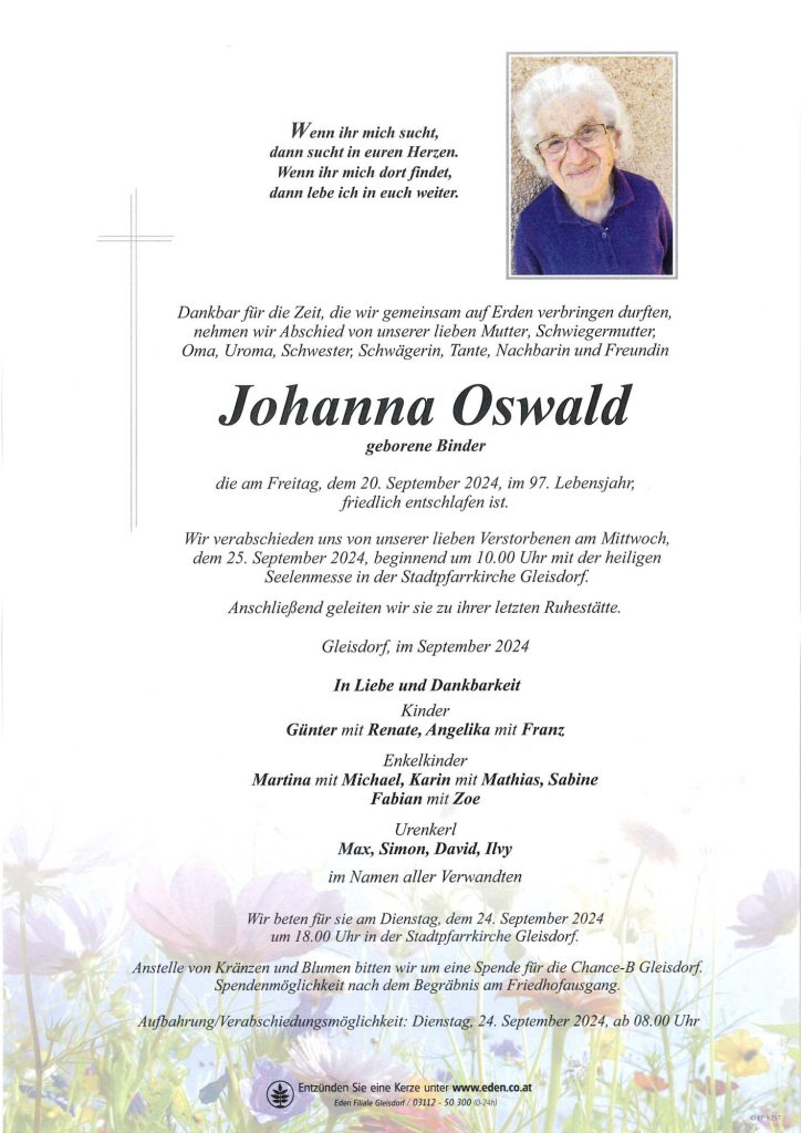 Johanna Oswald