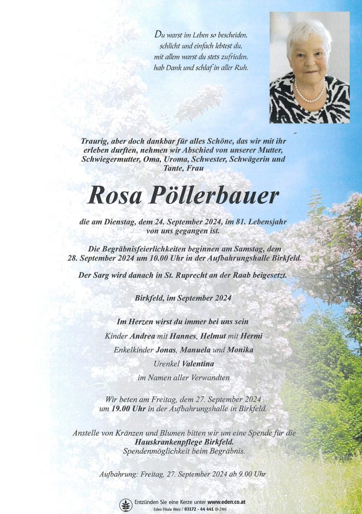 Rosa Pöllerbauer