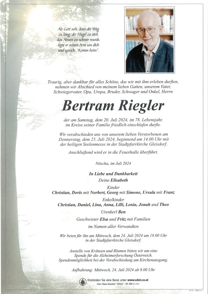 Bertram Riegler