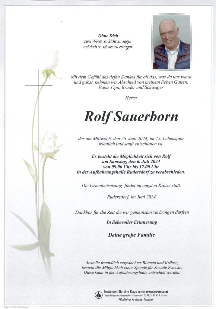 Rolf Sauerborn