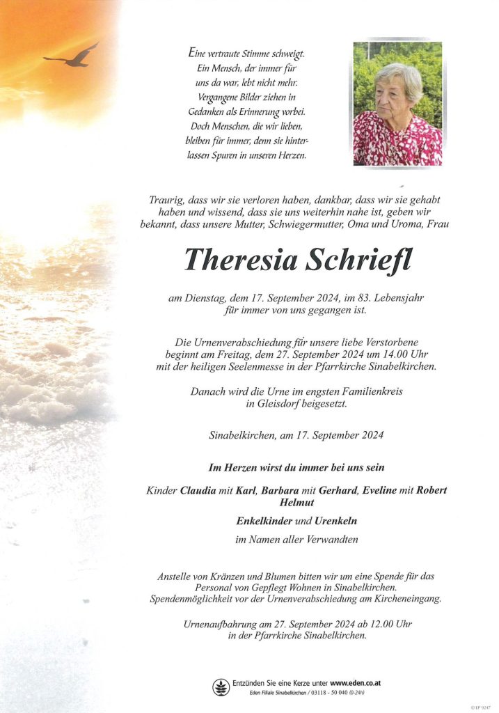 Theresia Schriefl