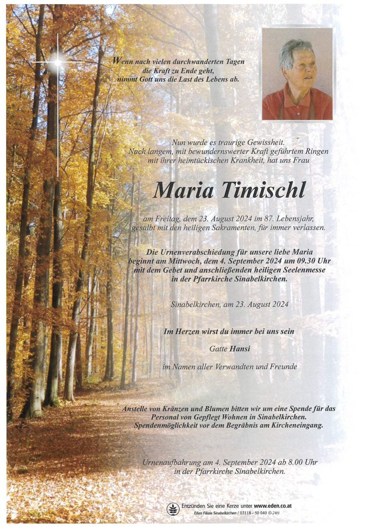 Maria Timischl