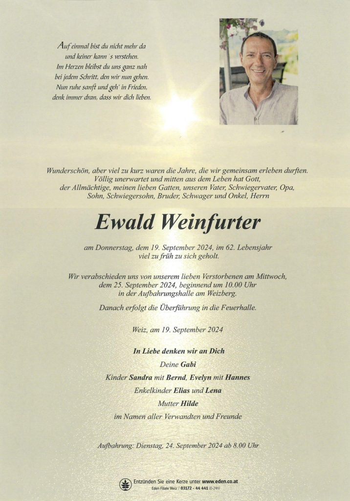 Ewald Weinfurter