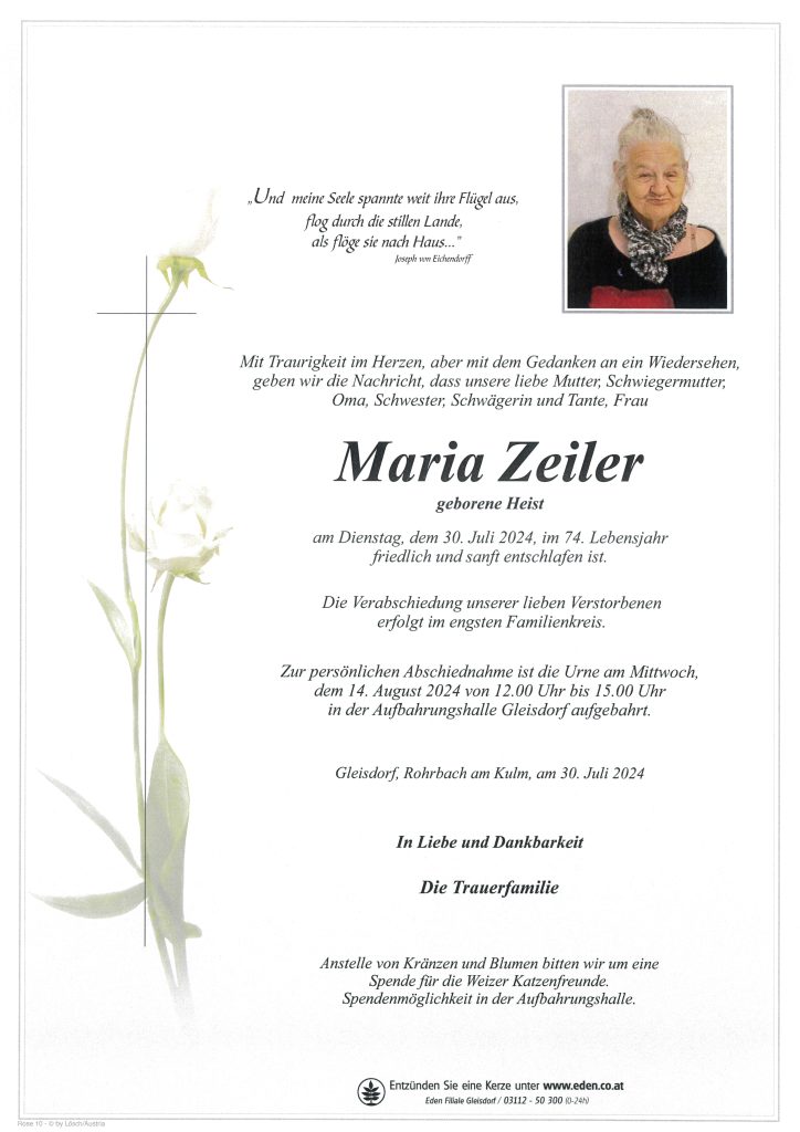 Maria Zeiler