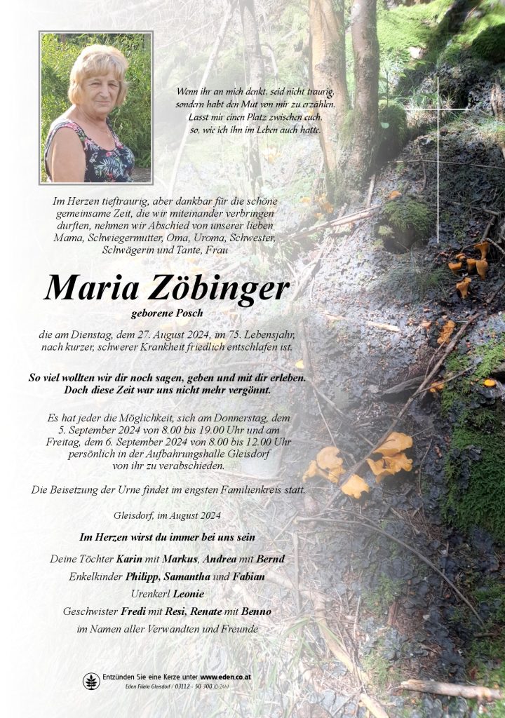 Maria Zöbinger