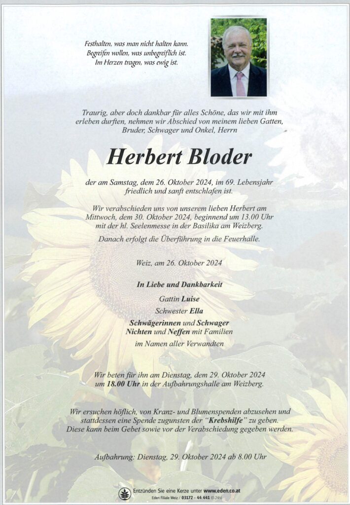 Herbert Bloder