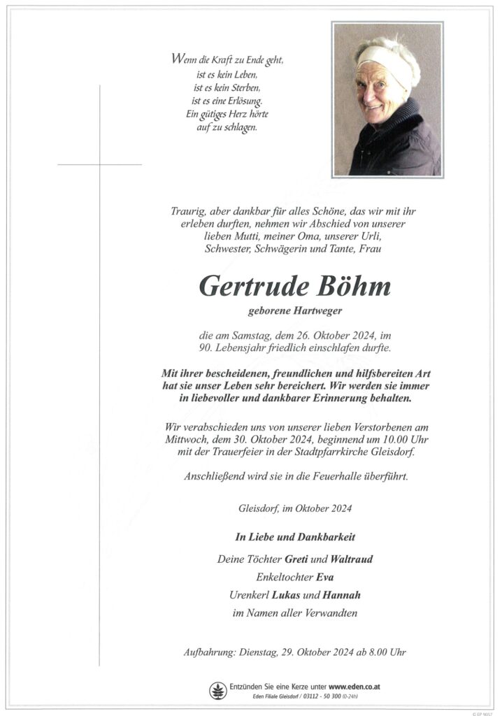 Gertrude Böhm