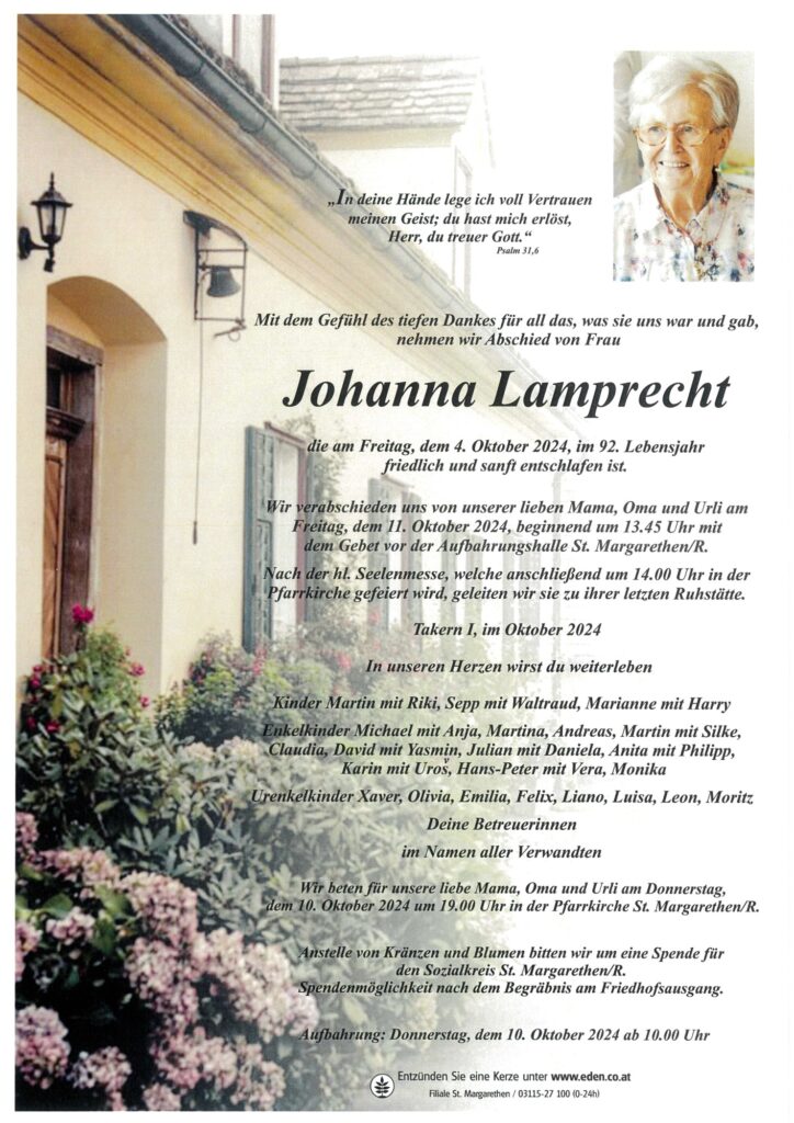 Johanna Lamprecht