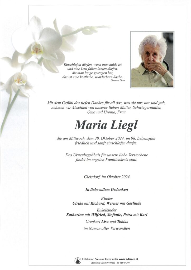 Maria Liegl