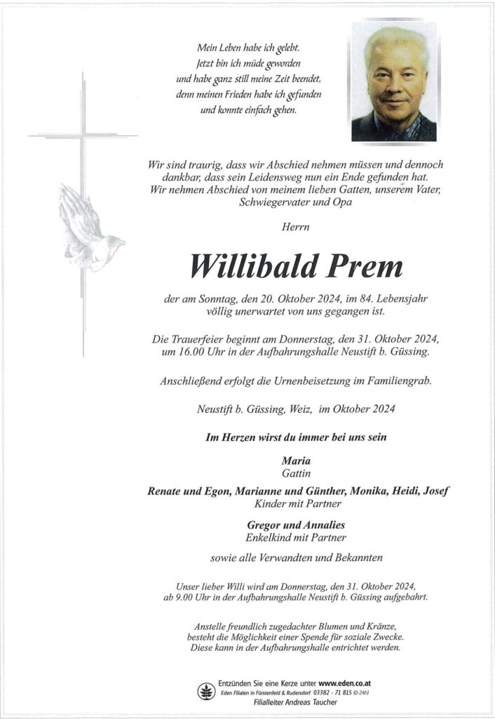 Willibald Prem