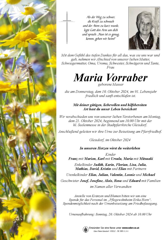 Maria Vorraber