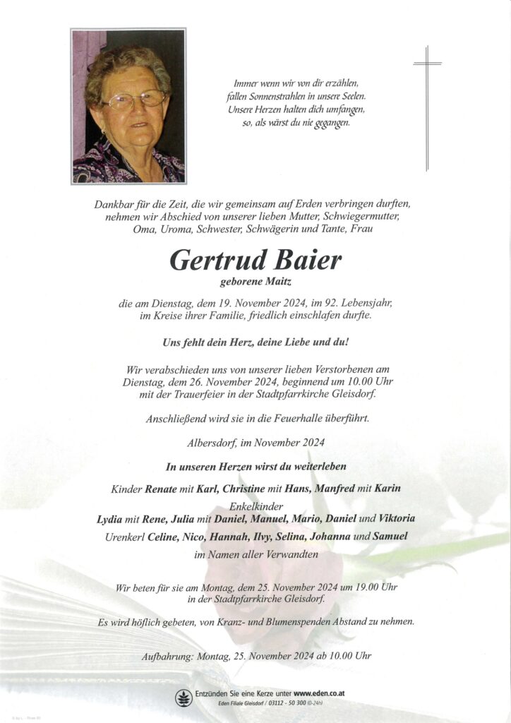 Gertrud Baier