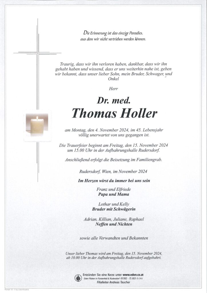 Dr. med. Thomas Holler