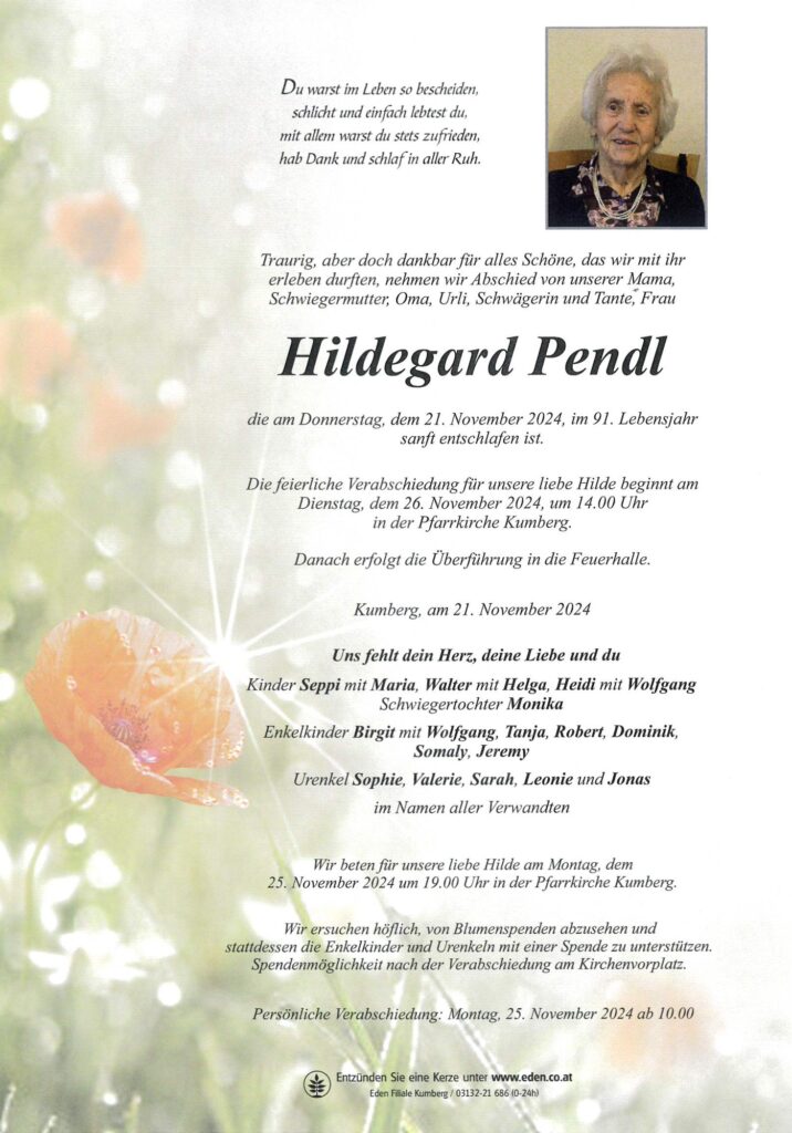 Hildegard Pendl