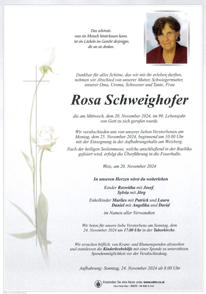 Rosa Schweighofer