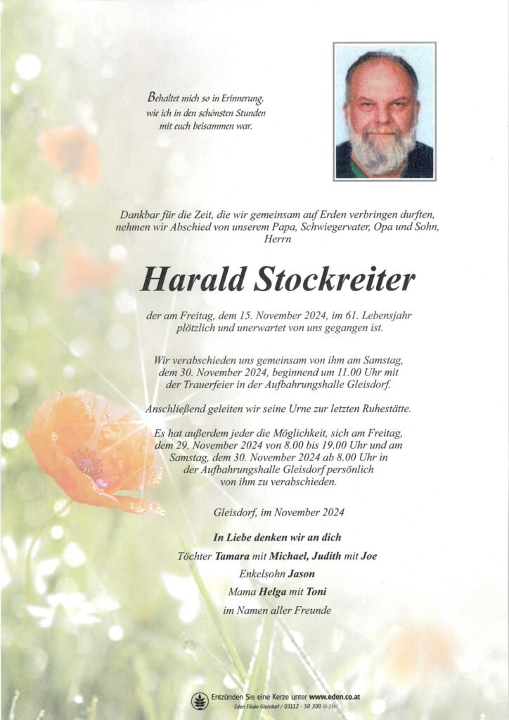 Harald Stockreiter