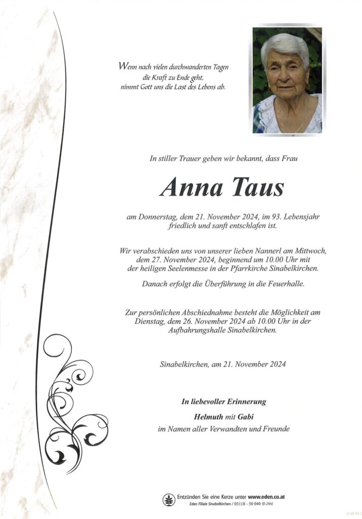 Anna Taus