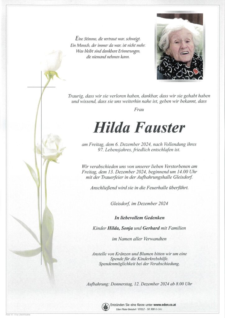 Hilda Fauster