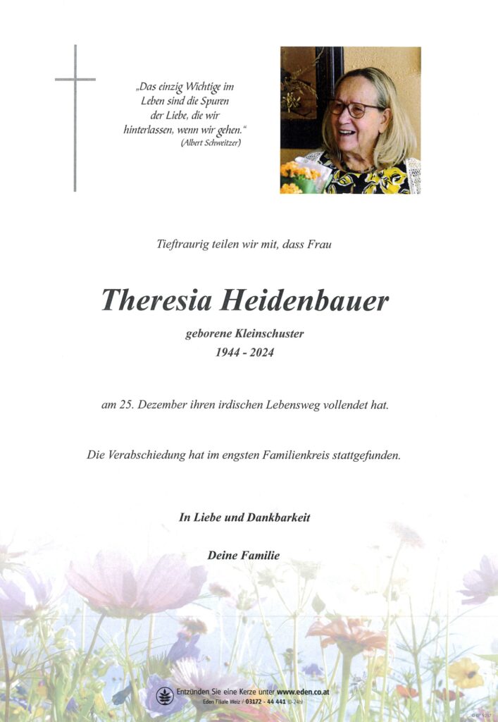 Theresia Heidenbauer