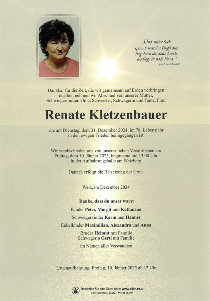 Renate Kletzenbauer