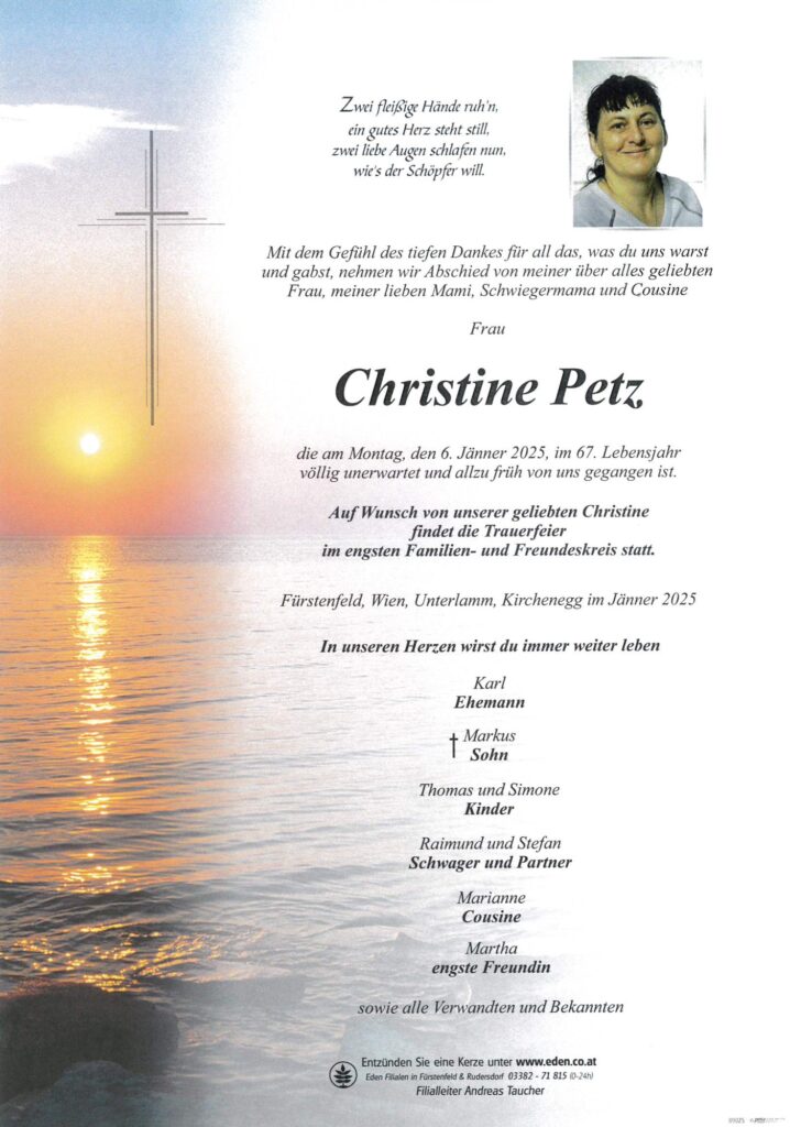 Christine Petz