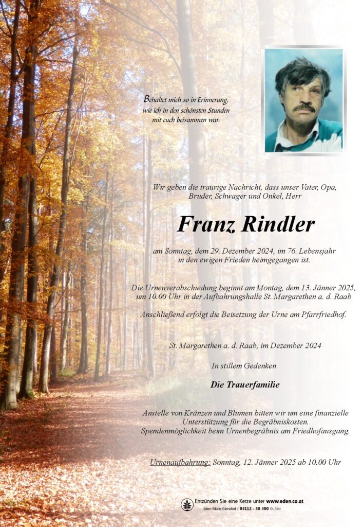 Franz Rindler