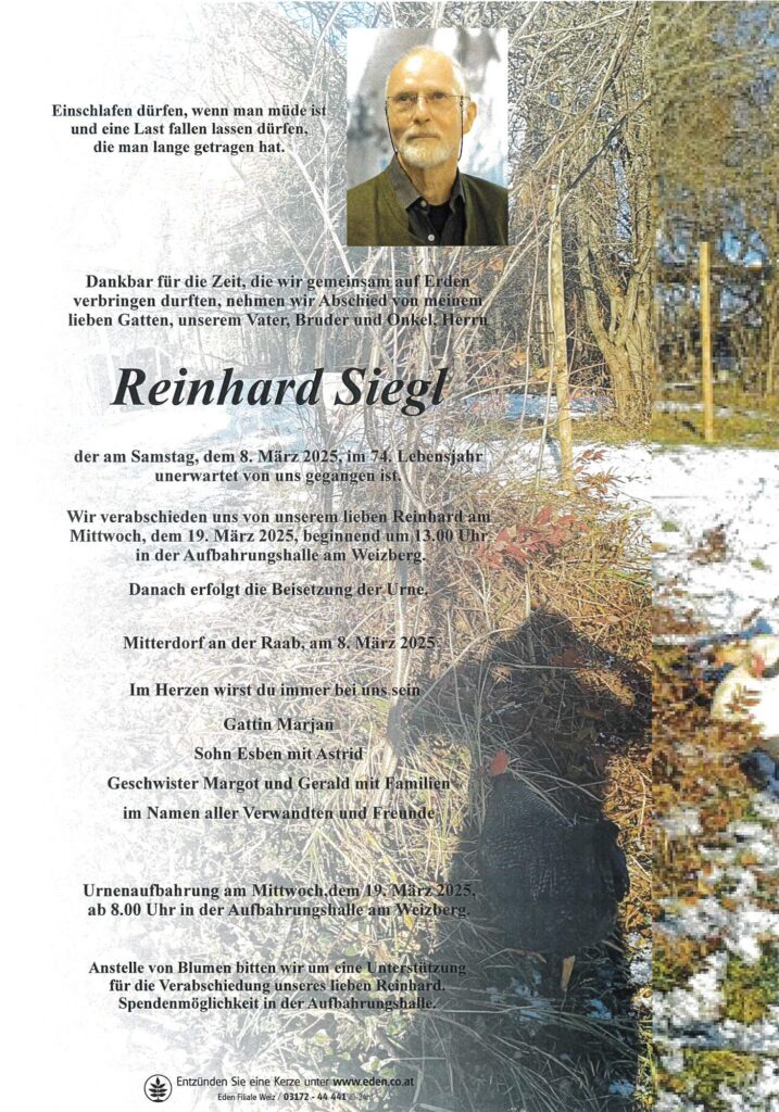 Reinhard Siegl