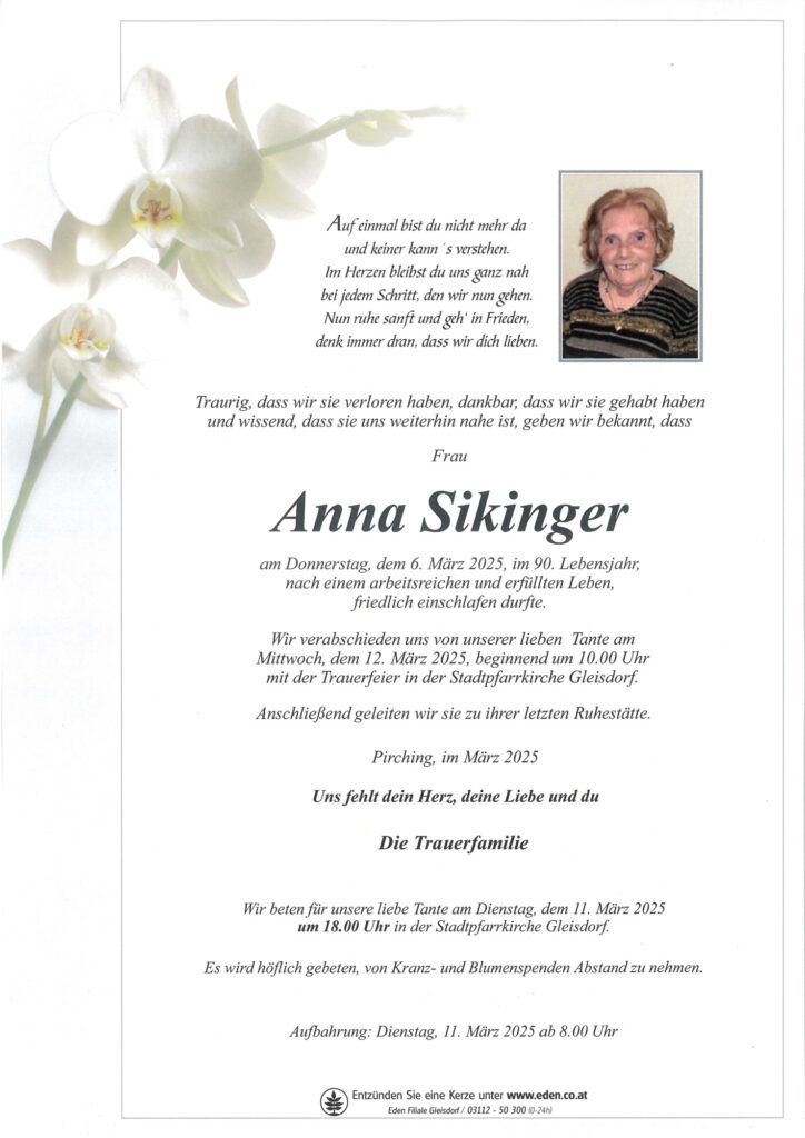 Anna Sikinger